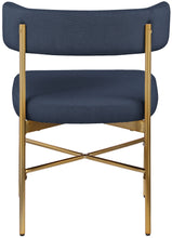 Load image into Gallery viewer, Rivage - Durable Dining Chair With Gold Frame (Set of 2)
