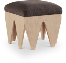 Load image into Gallery viewer, Altair - Fabric Bench - Light Brown Base
