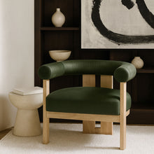 Load image into Gallery viewer, Arienzo - Performance Fabric Upholstered Accent Chair - Natural Base
