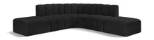 Load image into Gallery viewer, Arc - Boucle Fabric 6 Piece Corner Modular Sofa
