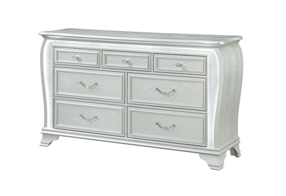 Aria - Dresser With LED - Silver