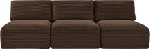 Load image into Gallery viewer, Shaggy - 3 Seat Modular Armless Sofa
