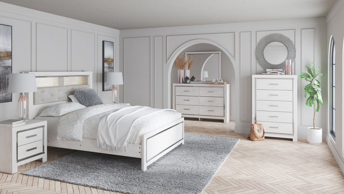 Altyra - Queen Panel Rails - White