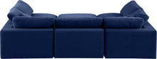 Load image into Gallery viewer, Comfy - 6 Piece Velvet Sectional
