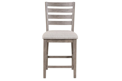 Will Dining - Counter Stools (Set of 2) - Gray / Brown