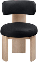 Load image into Gallery viewer, Atelier - Vegan Leather Upholstered Dining Chair (Set of 2) - Painted Natural Frame
