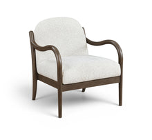 Load image into Gallery viewer, Helmsley - Performance Fabric Upholstered Accent Chair - Brown Frame
