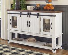 Load image into Gallery viewer, Valebeck - Dining Room Server - White / Brown

