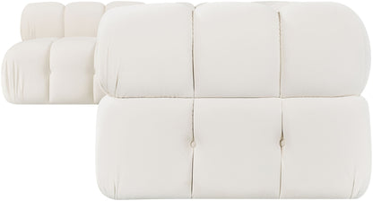Orin - Velvet 5 Piece Modular Sectional