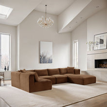 Load image into Gallery viewer, Shaggy - Fabric 6 Piece Modular U-Shaped Sectional
