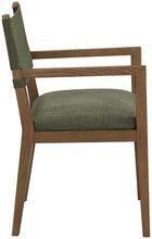 Load image into Gallery viewer, Avon - Linen Textured Performance Fabric Dining Arm Chair
