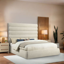 Load image into Gallery viewer, Adam - Boucle Fabric Bed With 70.5" Headboard
