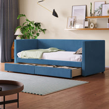 Load image into Gallery viewer, Daybed With Two Drawers And Wood Slat

