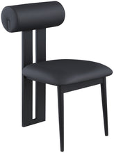 Load image into Gallery viewer, Dario - Faux Leather Dining Chair With Black Frame (Set of 2)
