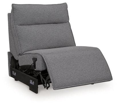Modmax II - Reclining Sectional - Salt And Pepper