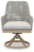 Load image into Gallery viewer, Seton Creek - Swivel Chair With Cushion (Set of 2) - Gray
