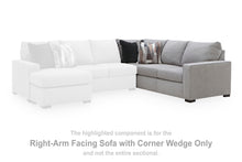 Load image into Gallery viewer, Lakepoint - RAF Sofa With Corner Wedge - Nickel

