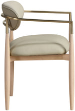 Load image into Gallery viewer, Riccio - Dining Arm Chair (Set of 2) - Natural And Gold Frame
