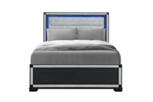Load image into Gallery viewer, Soleil - Queen Bed / King Bed Side Rails - Charcoal / Dark Gray
