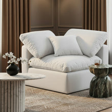 Load image into Gallery viewer, Indulge - Linen Corner Chair - White
