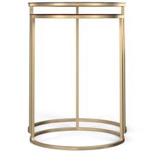 Load image into Gallery viewer, Drake - 2 Piece Nesting Table - Antique Nickel / Antique Copper
