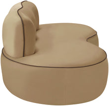 Load image into Gallery viewer, Swerve - Velvet 77" Upholstered Loveseat
