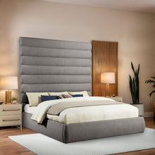 Load image into Gallery viewer, Adam - Boucle Fabric Bed With 89" Headboard
