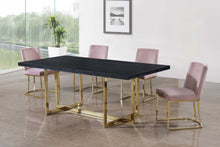 Load image into Gallery viewer, Heidi - Dining Chair with Gold Legs (Set of 2)
