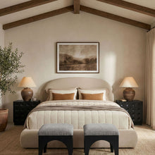 Load image into Gallery viewer, Celine - Upholstered Bed - Cream
