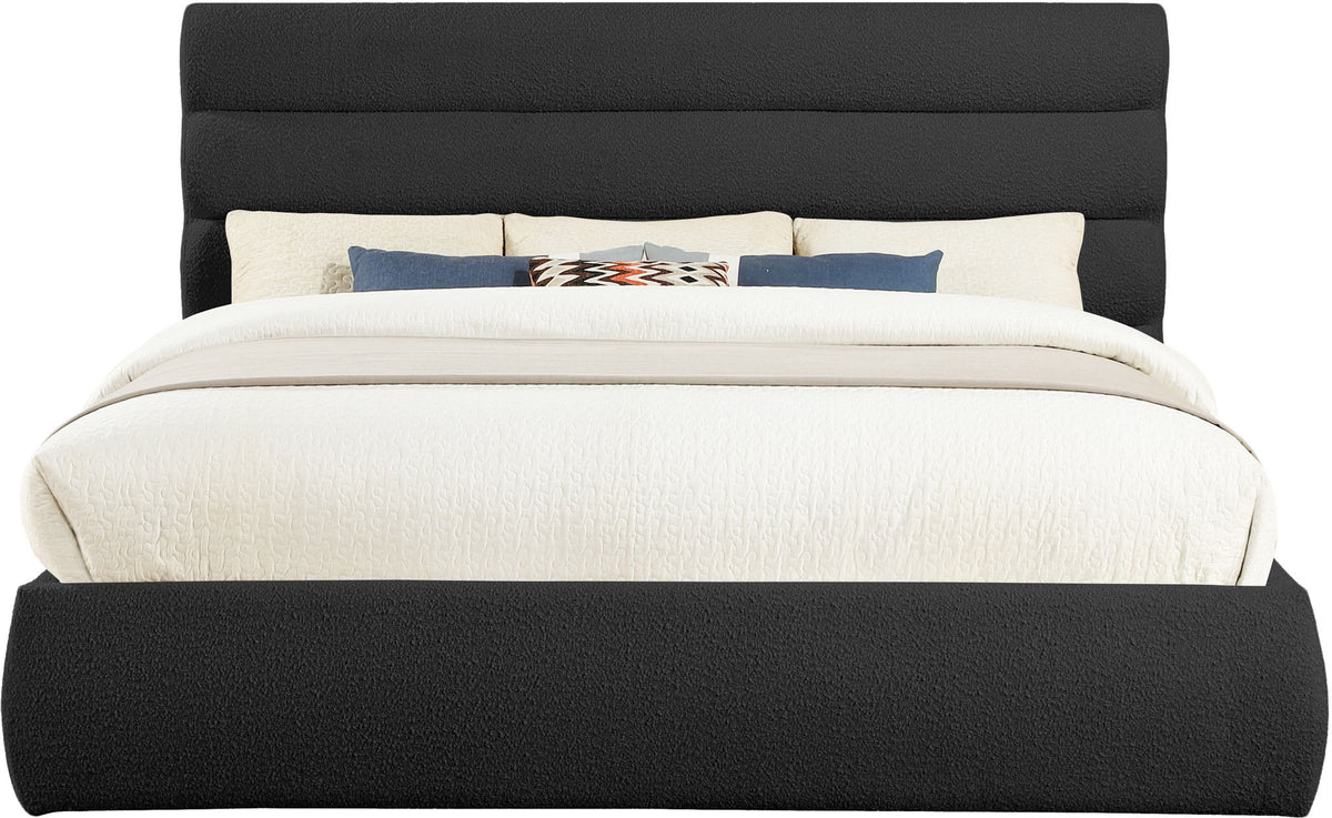 Adam - Boucle Fabric Bed With 52" Headboard