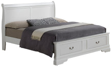 Load image into Gallery viewer, Upholstered Panel Sleigh Bed Design
