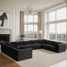 Load image into Gallery viewer, Shaggy - 9 Piece Modular U-Shaped Sectional
