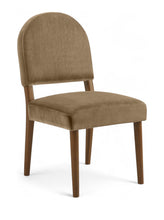 Load image into Gallery viewer, Varinelle - Velvet Dining Chair (Set of 2) - Walnut Frame

