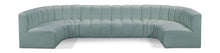 Load image into Gallery viewer, Arc - Faux Leather Modular U-Shaped Sectional
