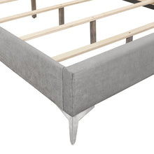 Load image into Gallery viewer, Huxley - 4/6 Full Headboard, Footboard And Slats - Gray

