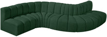 Load image into Gallery viewer, Arc - Boucle Fabric 6 Piece Curved Modular Sofa
