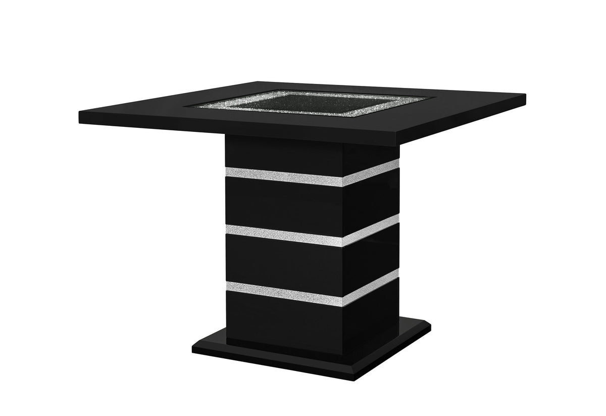 Monaco - Bar Table Column - Black