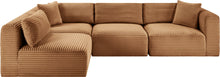 Load image into Gallery viewer, Shaggy - Fabric 4 Piece Modular Sectional
