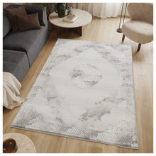 Load image into Gallery viewer, Geometrix - Medallion Rug With Geometric 3D Effect
