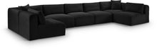 Load image into Gallery viewer, Shaggy - 7 Piece Modular U-Shaped Armless Sectional
