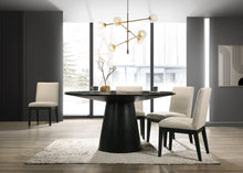 Load image into Gallery viewer, Jasper - Wide Contemporary Round Dining Table Set
