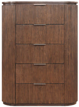 Load image into Gallery viewer, Astrid - Solid Wood And Oak Veneer Chest
