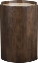 Load image into Gallery viewer, Solstice - Travertine And Mango Wood Table
