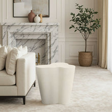 Load image into Gallery viewer, Monza - Concrete And Fiberglass Indoor / Outdoor End Table - Cream
