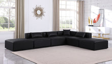 Load image into Gallery viewer, Cube - 6 Piece Modular Corner Armless Sectional
