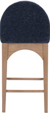 Load image into Gallery viewer, Waldorf - Chenille Stool With Natural Legs
