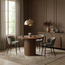 Load image into Gallery viewer, Dahlia - Solid Wood And Natural Cane Table
