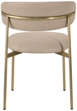 Load image into Gallery viewer, Lupita - Dining Chair With Brushed Gold Legs (Set of 2)
