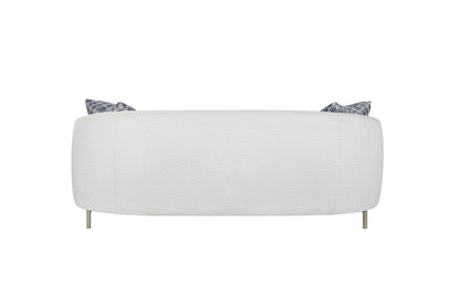 Elure - Dreamy Rounded Sofa - Light Gray