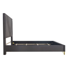 Load image into Gallery viewer, Symmetry - Eastern King Headboard, Footboard &amp; Slat Kit - Charcoal
